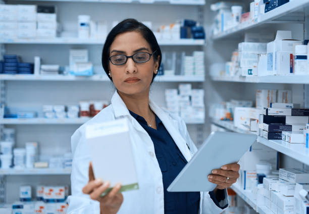 istock Efficient and accurate dispensing is what you'll get from her 1036131826