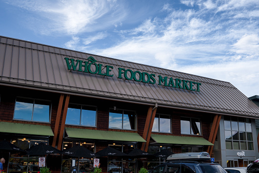 El Jebel, Colorado , United States - September 10, 2018: Whole Foods Market store near Aspen Colorado