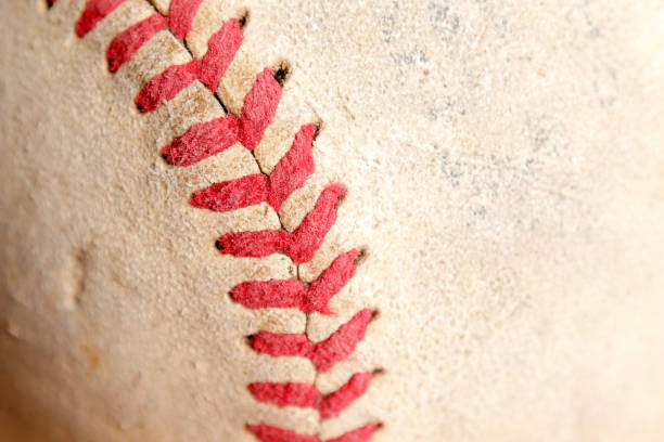 istock Sports Equipment old Baseball background texture 1036138270