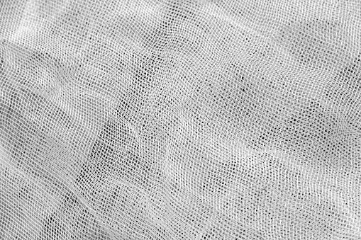 full brame abstract netting fabrics closeup
