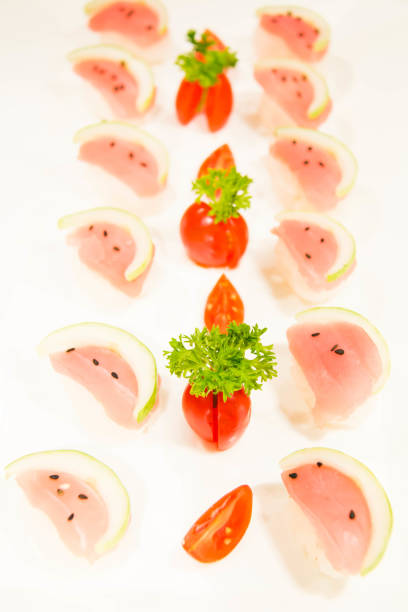 istock Sushi set menu with tuna Japanese food 1036173814
