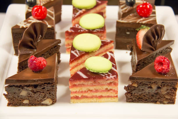 istock delicious Mini cake for buffet party 1036174766