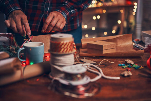 istock Wrapping and Decorating Christmas Presents 1036181494