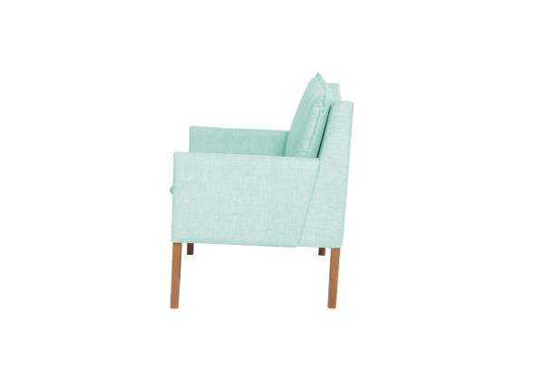 istock Armchair Modern designer chair on white background Texture chair 1036190246