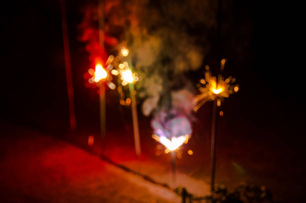istock Bengal fire sparks new year 1036190618