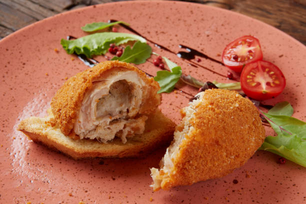 istock The chicken cutlets with butter on Kiev. 1036197748