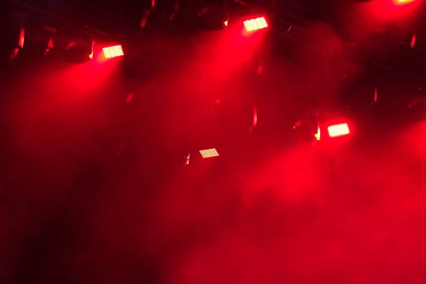istock 4 lights over the smoke on stage 1036198114