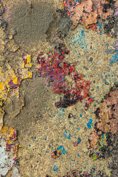 istock Grunge background with abstract colored texture. Old scratches, stain, paint splats, spots. 1036198344
