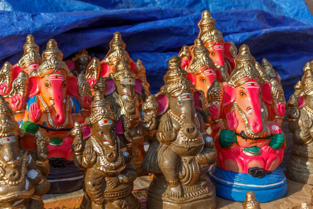 istock tiny lord colorful ganesha idols 1036215818