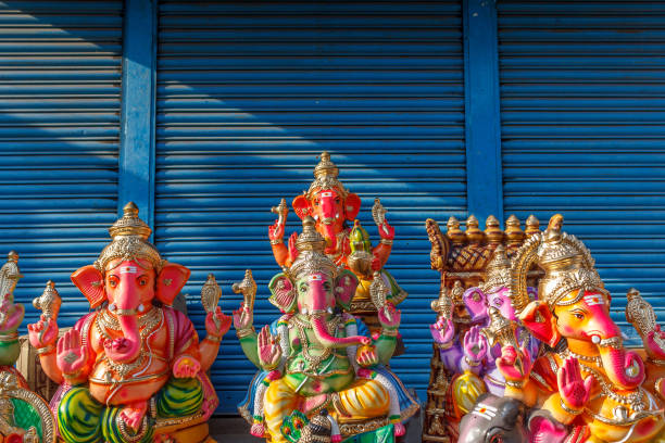 istock tiny lord colorful ganesha idols 1036216072
