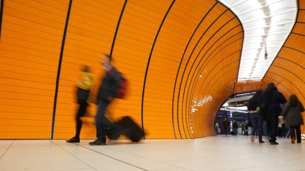 istock Traveler man at Munich metro 1036223532