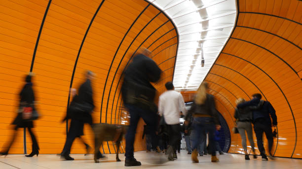 istock Traveler man at Munich metro 1036223620