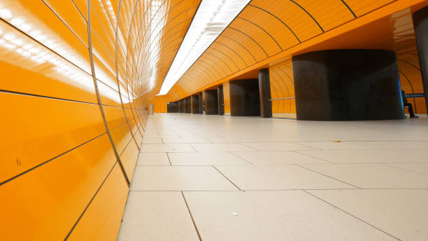 istock Traveler man at Munich metro 1036223636