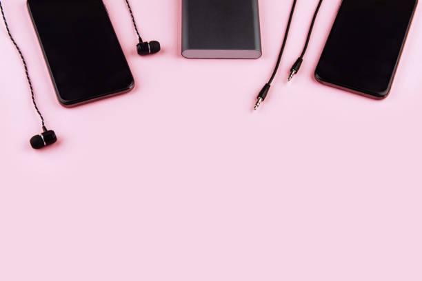 istock Up to date technology.Top view of diverse personal accessory 1036223746