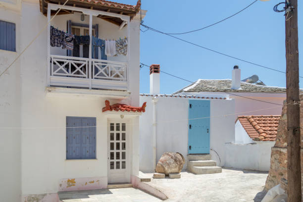 istock A view of typical architecture in old quarter in Skopelos 1036224294