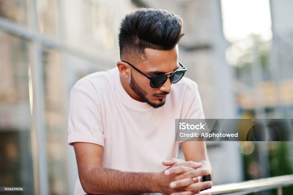 Stylish Indian Beard Man Stock Photo - Download Image Now - Hairstyle,  Adult, Asian and Indian Ethnicities - iStock