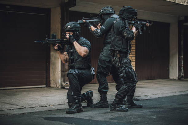 istock Busy police team 1036234902