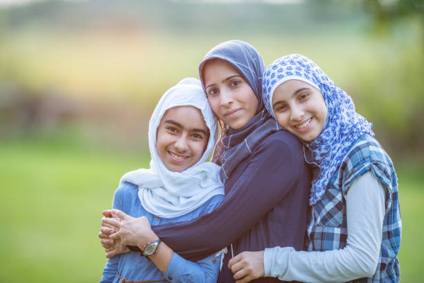 istock Muslim mother and daughters 1036235042