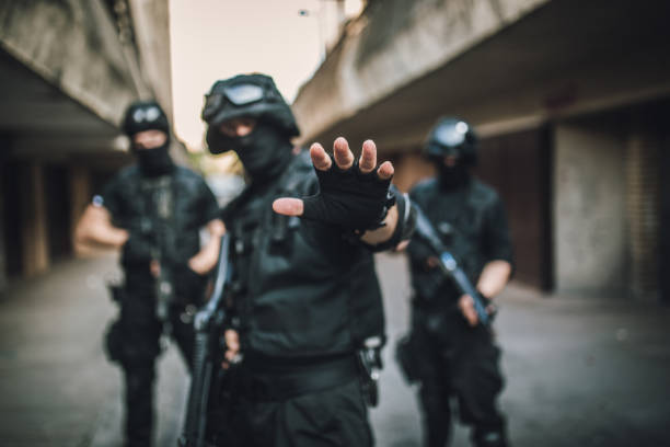 istock Stay calm police is here 1036235066