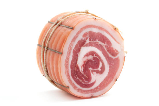 pancetta piacentina - pancetta fotografías e imágenes de stock