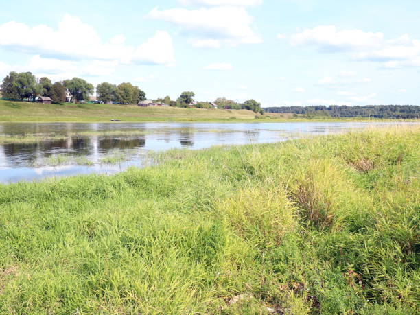 istock river landscape in autumn sunny day 1036253420