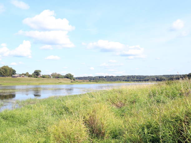 istock river landscape in autumn sunny day 1036253724