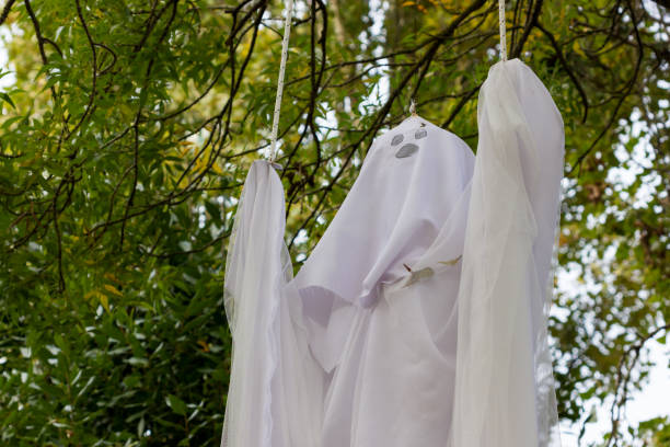 istock Ghosts for Halloween Party 1036253800