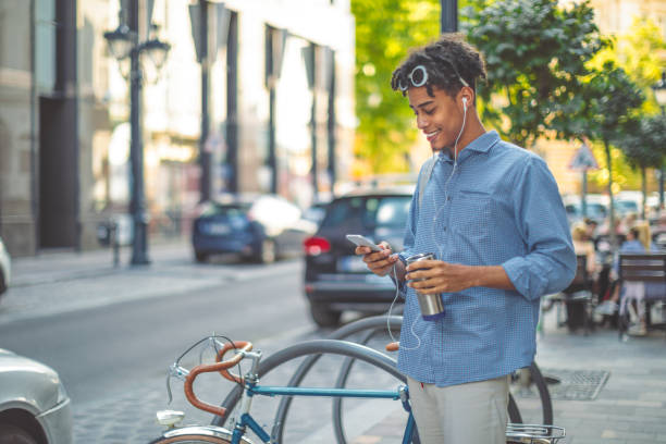 istock Young man is on the move in the city 1036256714