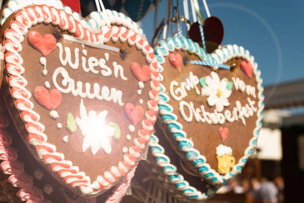 istock Beer Fest Munich Gingerbread hearts 1036264358