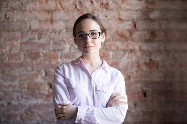 istock Woman posing and looking at camera 1036274036