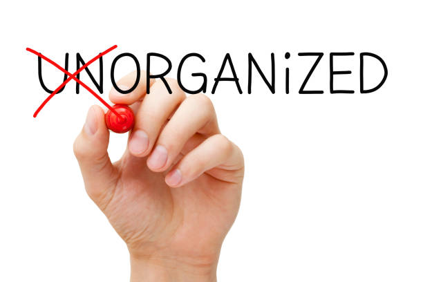 istock Organized Not Unorganized Concept 1036287508