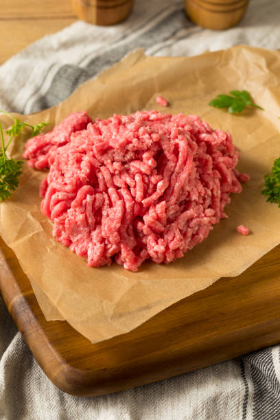 istock Organic Grass Fed Ground Lamb Meat 1036312252
