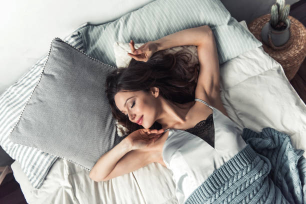 istock Girl in bed 1036329470