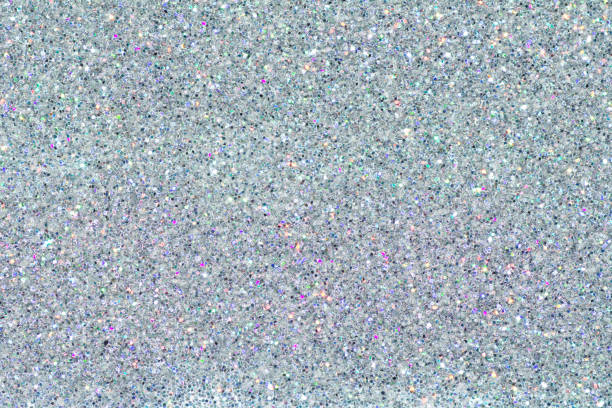 Holographic multicolor chrome texture. Sequins powder. Colored glitter. Shining background
