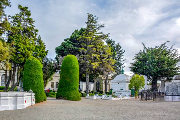istock Cross in Punta Arenas Cemetery 1036344958