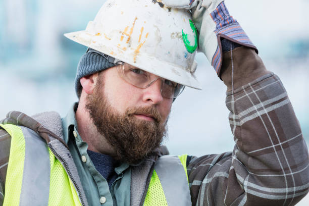 istock Dock worker at shipping port 1036355818