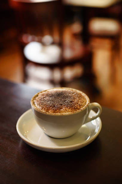istock Coffee shop, Cappuccino with chocolate on top 1036366278