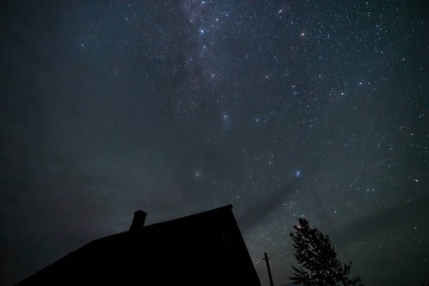 istock Night sky and milky way 1036404974