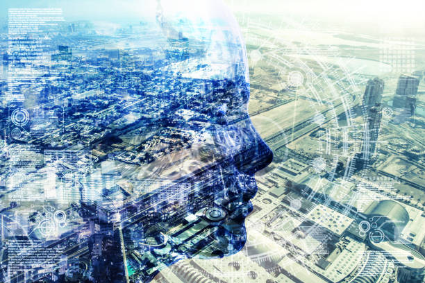 istock AI city Network Server  in the Dubai skyline 1036427762