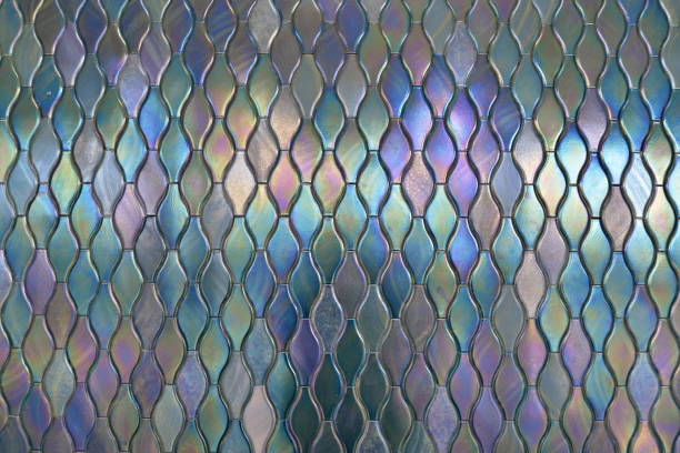 istock Shiny colorful leather background with diamond shape checks 1036445672