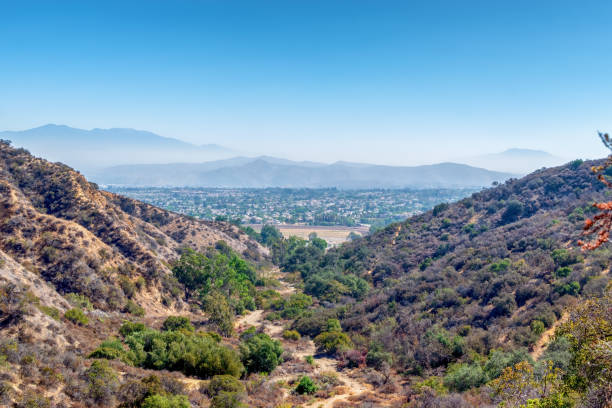 istock Road and trails above city 1036456748
