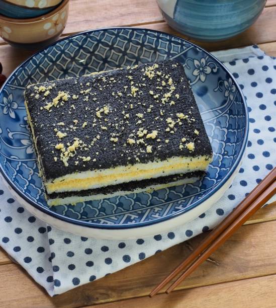 istock Asian food Black sesame glutinous rice cake 1036469168