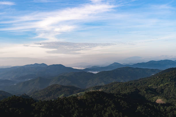istock Sky and mountain views nature 1036498722