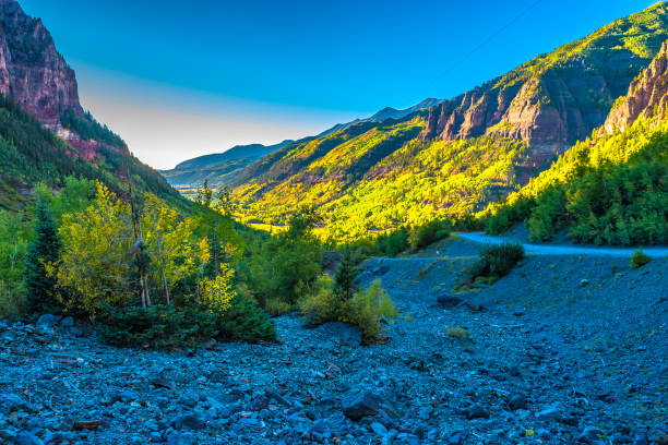 istock Beautiful Sunset Fall Hike in Telluride, Colorado 1036532816