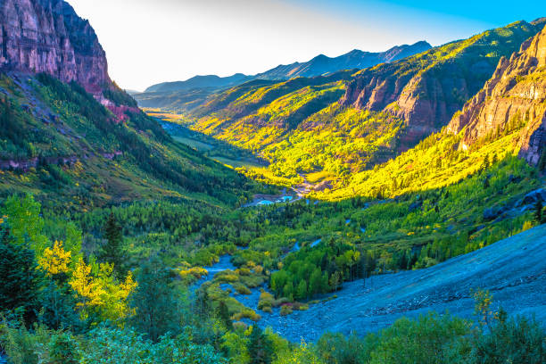 istock Beautiful Sunset Fall Hike in Telluride, Colorado 1036532980