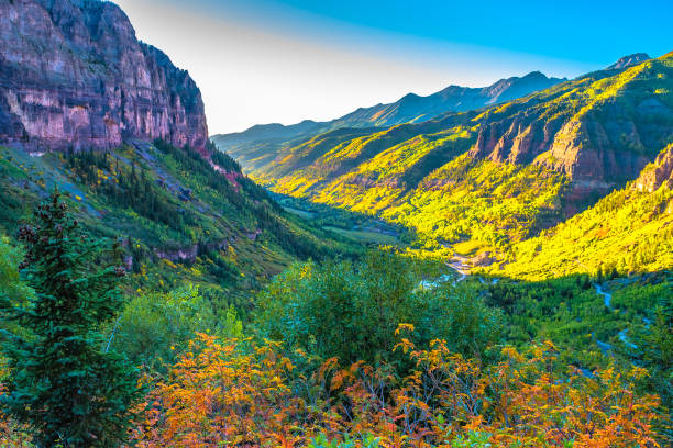 istock Beautiful Sunset Fall Hike in Telluride, Colorado 1036532996