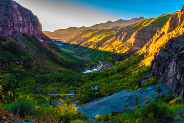 istock Beautiful Sunset Fall Hike in Telluride, Colorado 1036533114