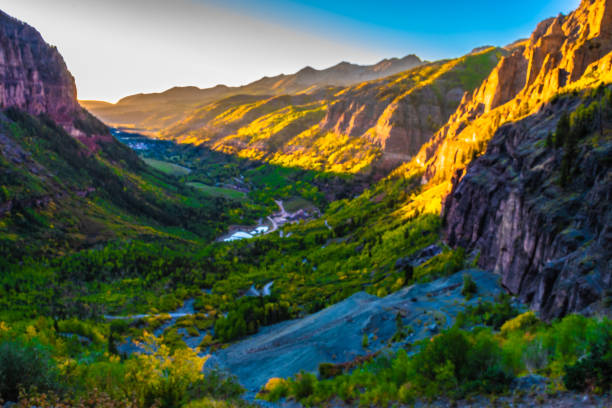 istock Beautiful Sunset Fall Hike in Telluride, Colorado 1036533124