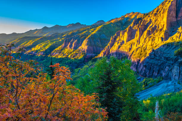 istock Beautiful Sunset Fall Hike in Telluride, Colorado 1036533212