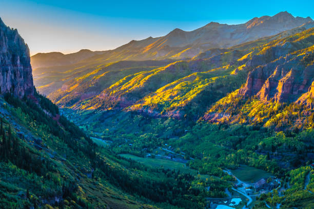 istock Beautiful Sunset Fall Hike in Telluride, Colorado 1036533312
